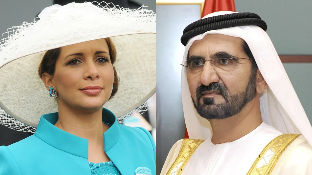 Where does Princess Haya bint al-Hussein, who fled from the Sheikh of Dubai, live now?