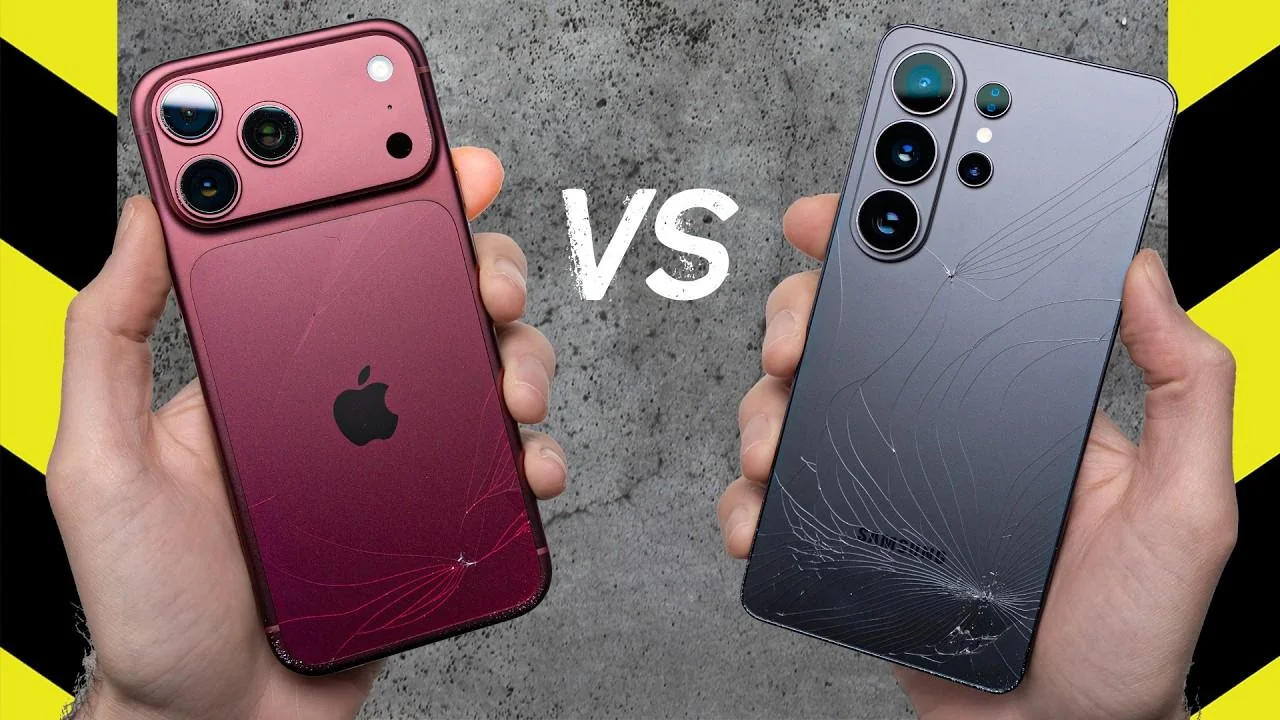 iPhone 18 Pro Max und Galaxy S26 Ultra im Haltbarkeitstest