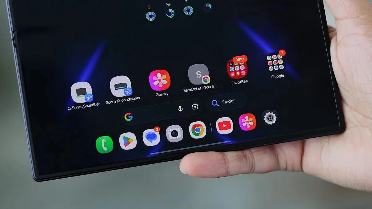 Samsung explica la razón de la peculiaridad en la pantalla del Galaxy Z Fold 8