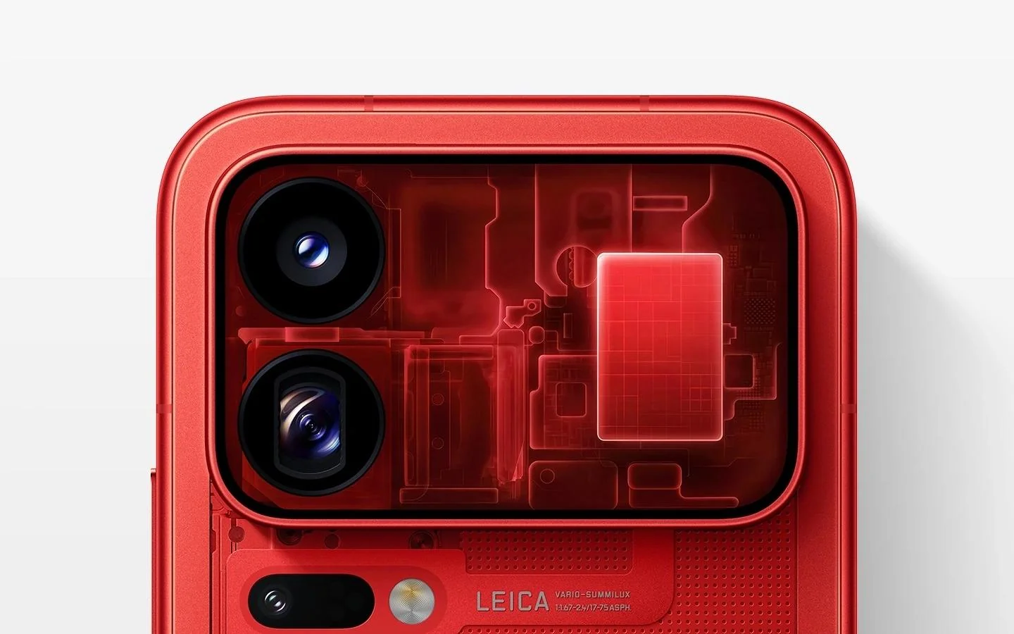 Xiaomi kompaniyasi qizil rangli Transparent Special Edition modellarini taqdim etdi