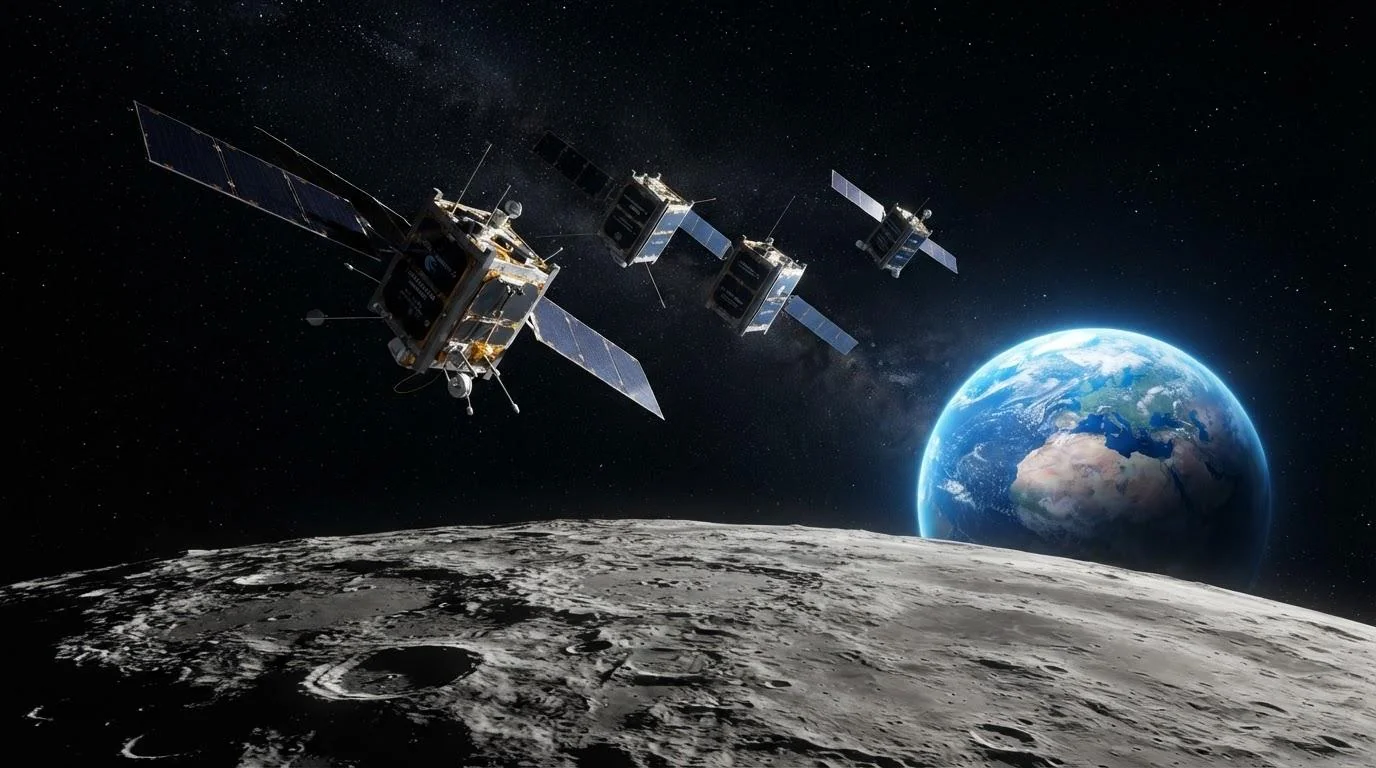 China to launch 30 satellites to monitor the space between Earth and the Moon