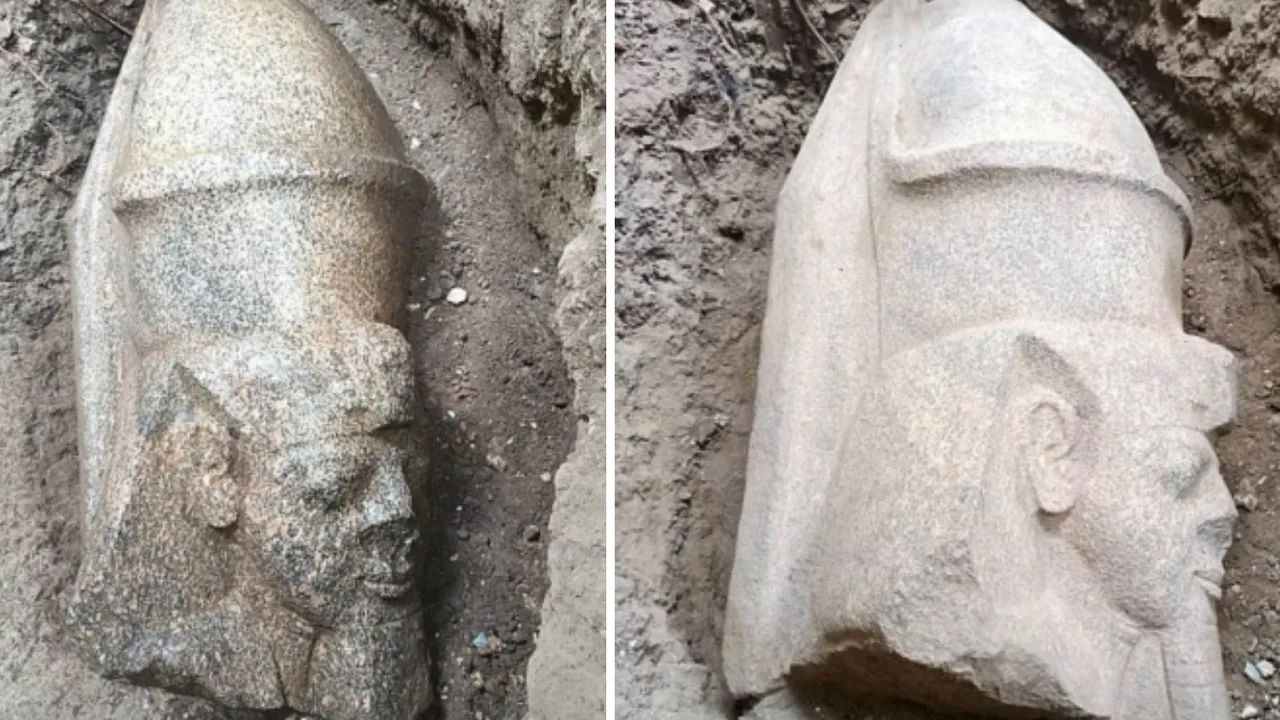 Des restes de deux statues géantes de Ramsès II découverts en Égypte