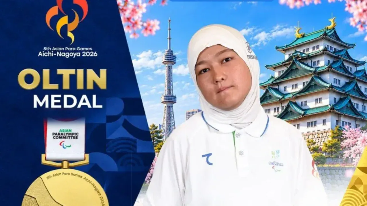 3 gold, 2 silver and 2 records: A triumph for Uzbekistan's para-athletics team