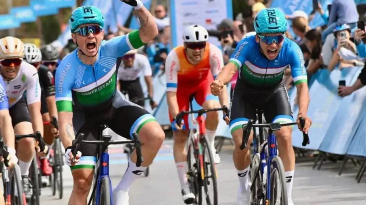Uzbekistan also wins a medal in track cycling: the pair claims bronze