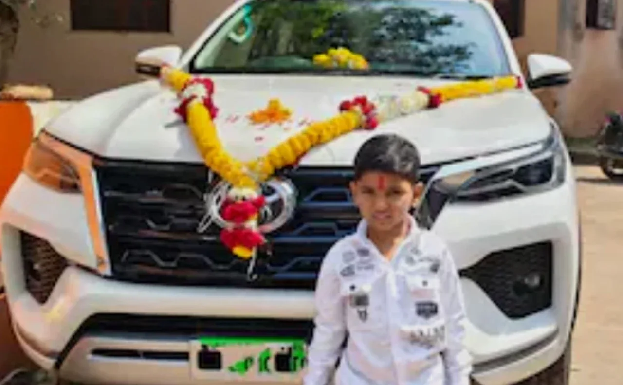 Ҳиндистонлик 6 ёшли бола қандай қилиб ҳашаматли Toyota Fortuner эгасига айланди?