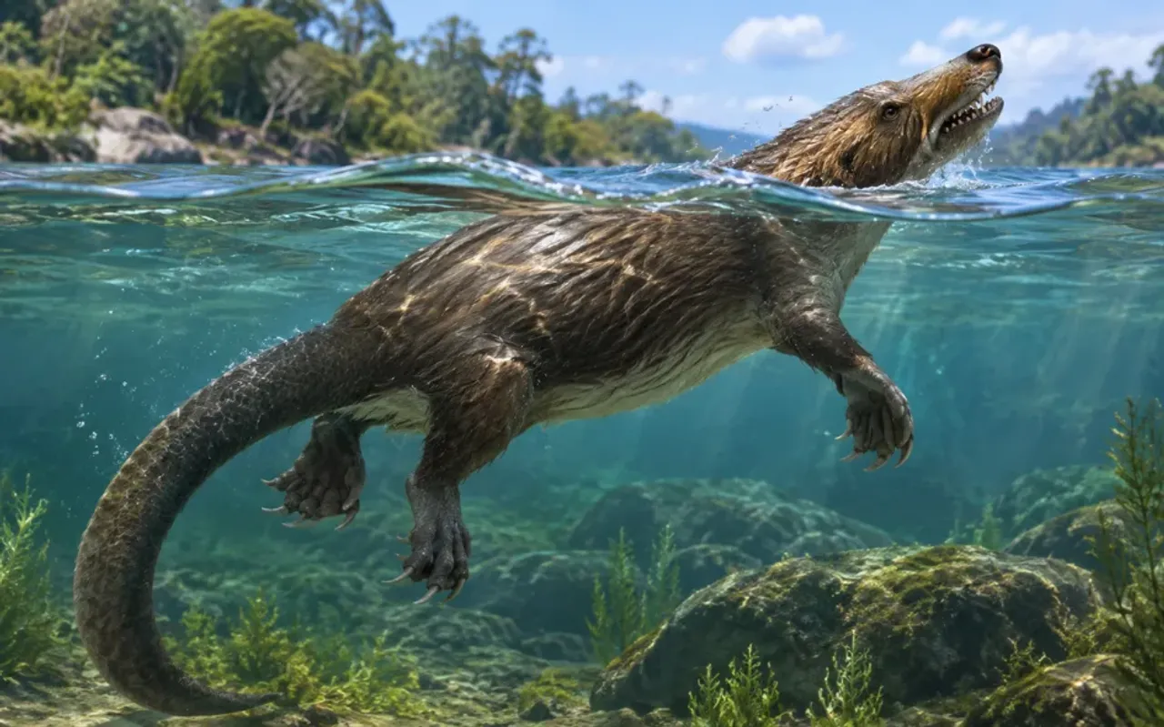 Ein seltsames schnabeltierähnliches Wesen lebte in der Zeit der Dinosaurier