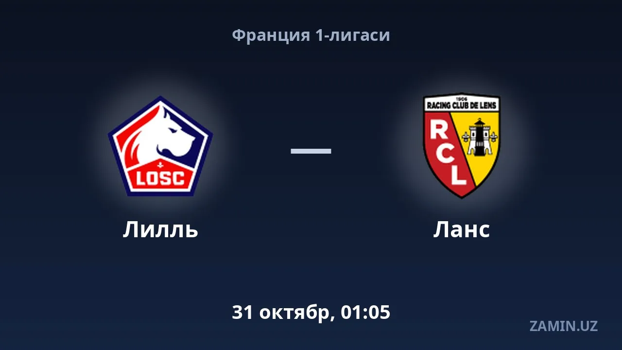 Lille vs Lens: Lineups and Live Text Commentary