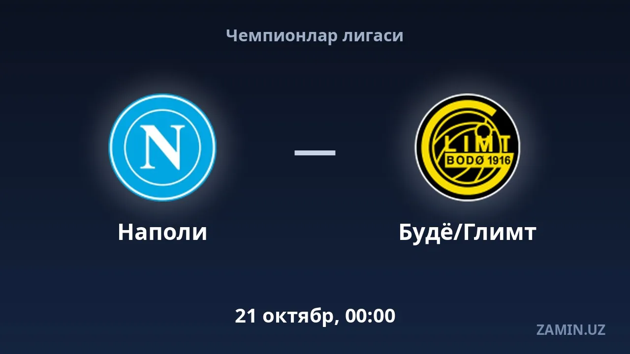 Napoli – Bodø/Glimt: Aufstellungen und Liveticker