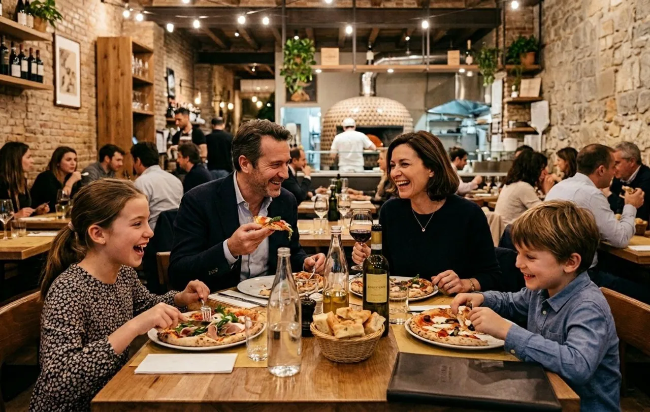 Pilotprojekt für handyfreies Essen für Familien in 15 italienischen Restaurants