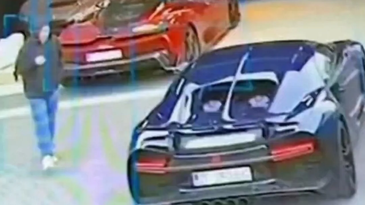 Bugatti CEO's 3 million euro car stolen (video)