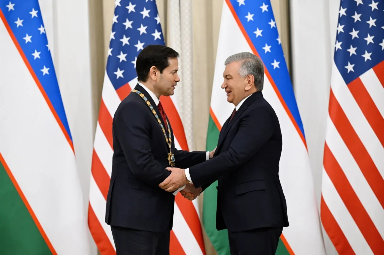 Historic event in Samarkand: Marco Rubio and Sergio Gor awarded high honors