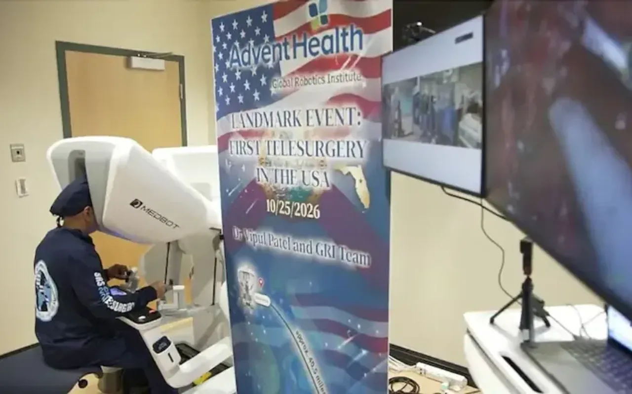 AQSHda jarroh 56 kilometr uzoqlikdan bemorni robot orqali operatsiya qildi