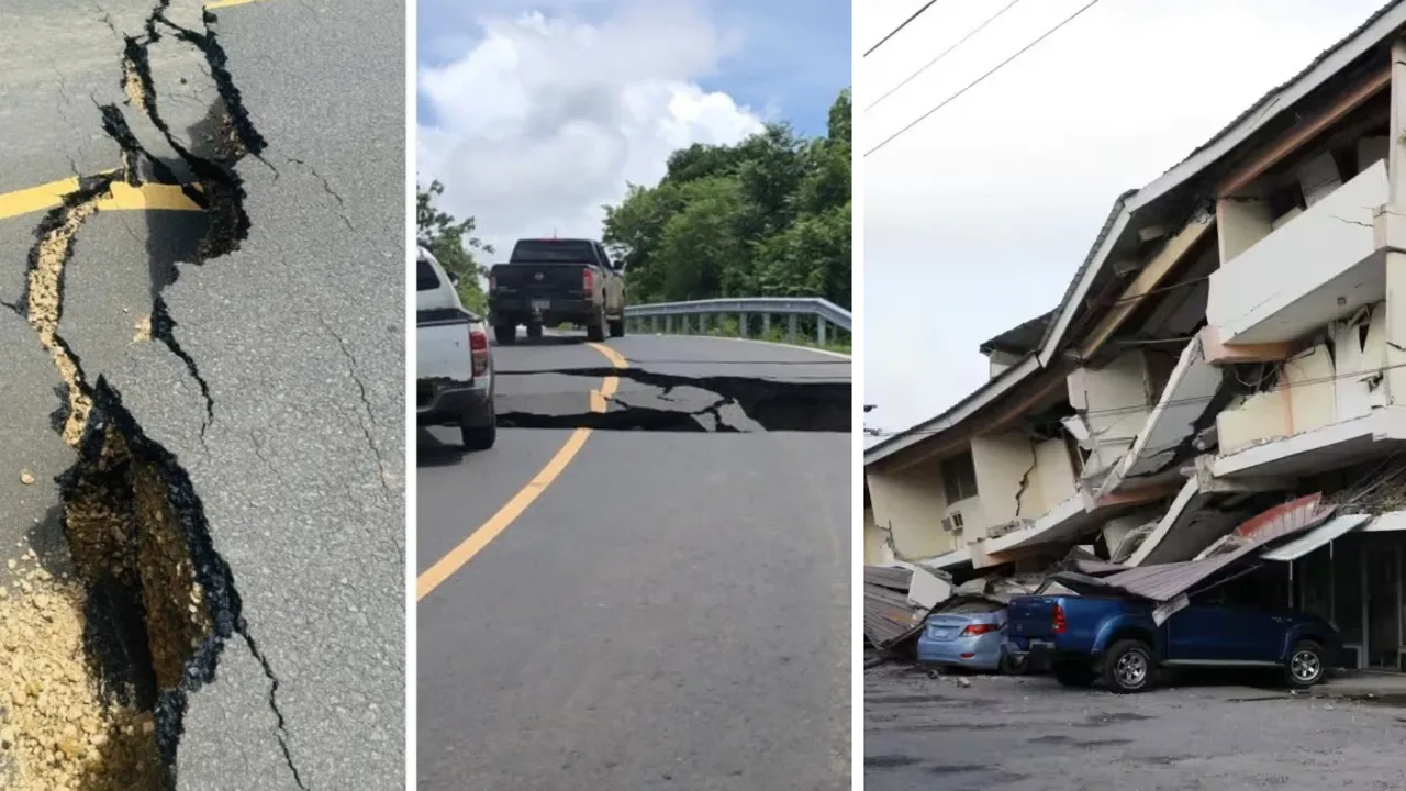 Terrible 7.7 magnitude earthquake hits Panama (video)