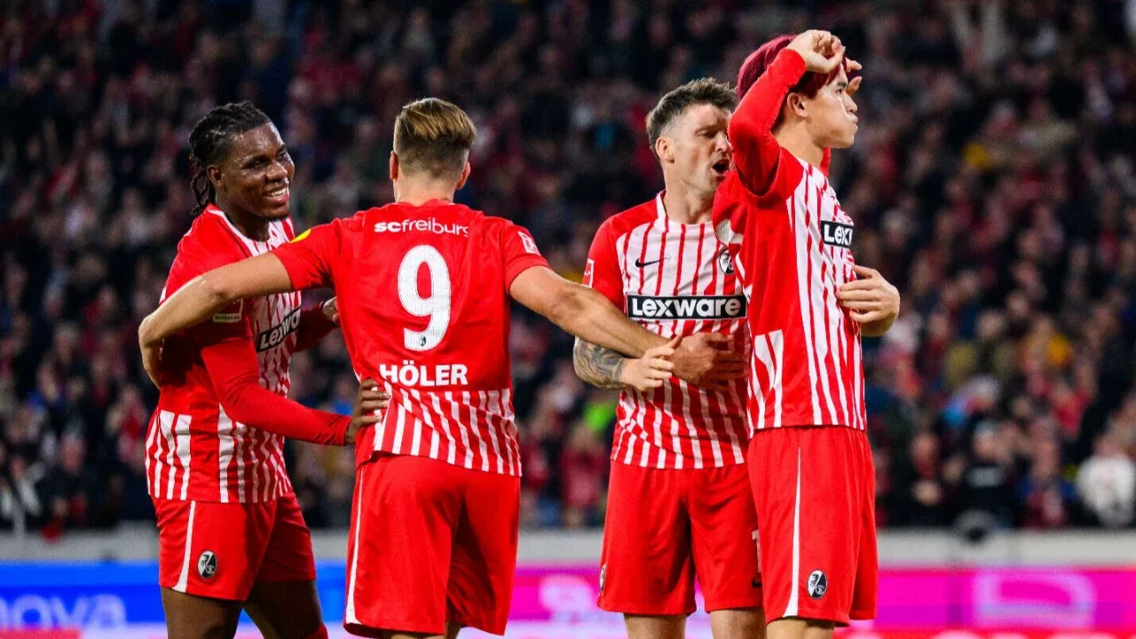 Freiburg siegt in der 85. Minute und übernimmt die Tabellenführung