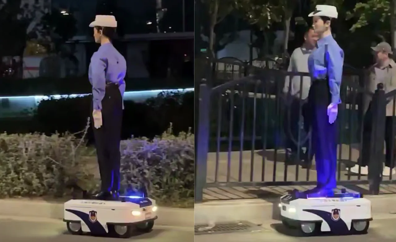 Xitoyda texnologik mo‘jiza: Shanxay ko‘chalarida robot-politsiyachilar sinovdan o‘tkazilmoqda