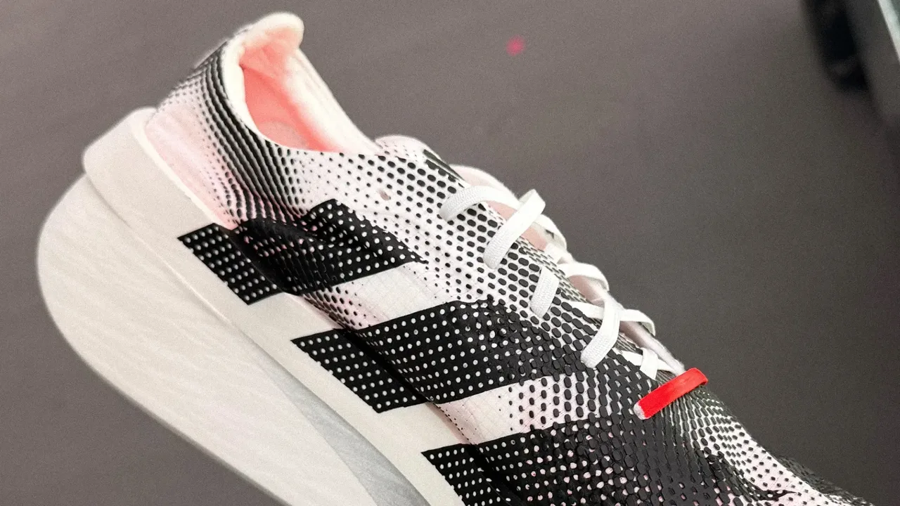 Adidas showcases sneaker prototype with adjustable sole rigidity