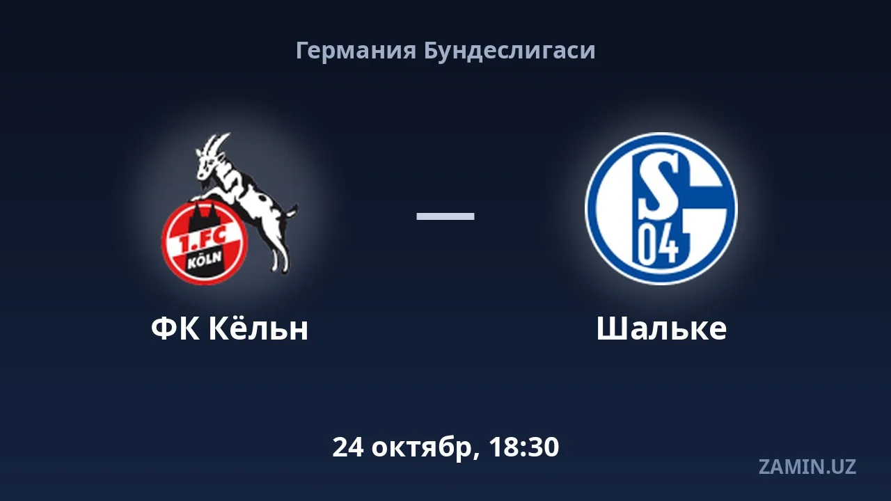 FC Koln vs Schalke: Lineups and Live Text Commentary