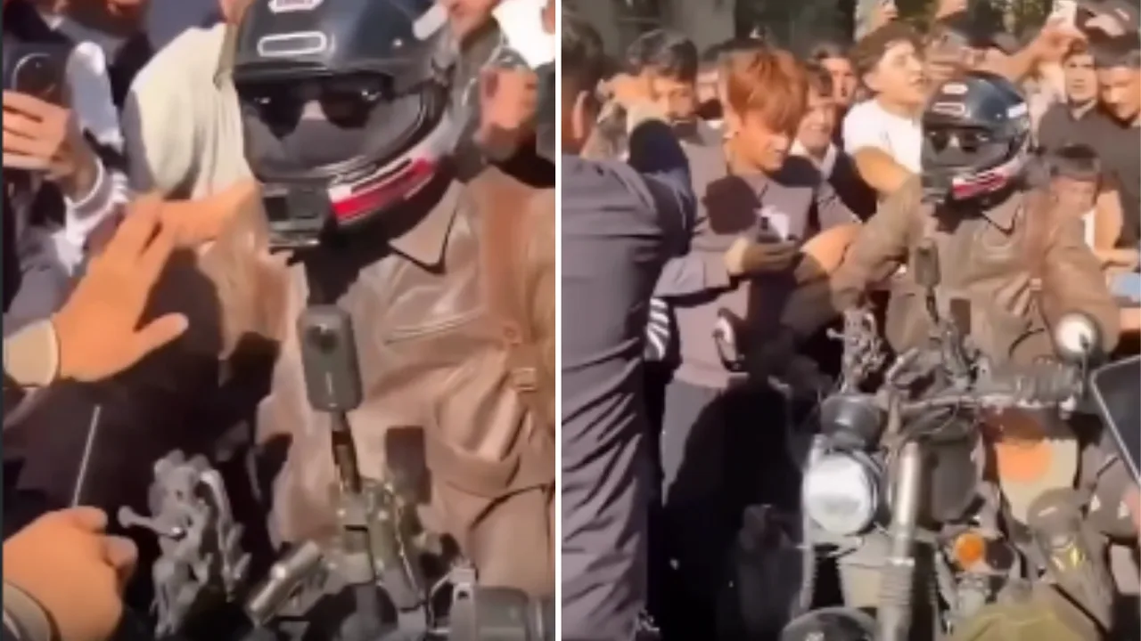 In Samarkand, crowd mistook Chinese tourist for MrBeast (video)