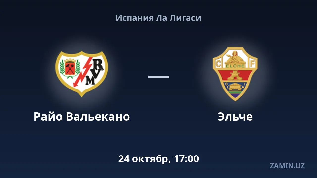 Rayo Vallecano vs Elche: Lineups and Live Text Commentary
