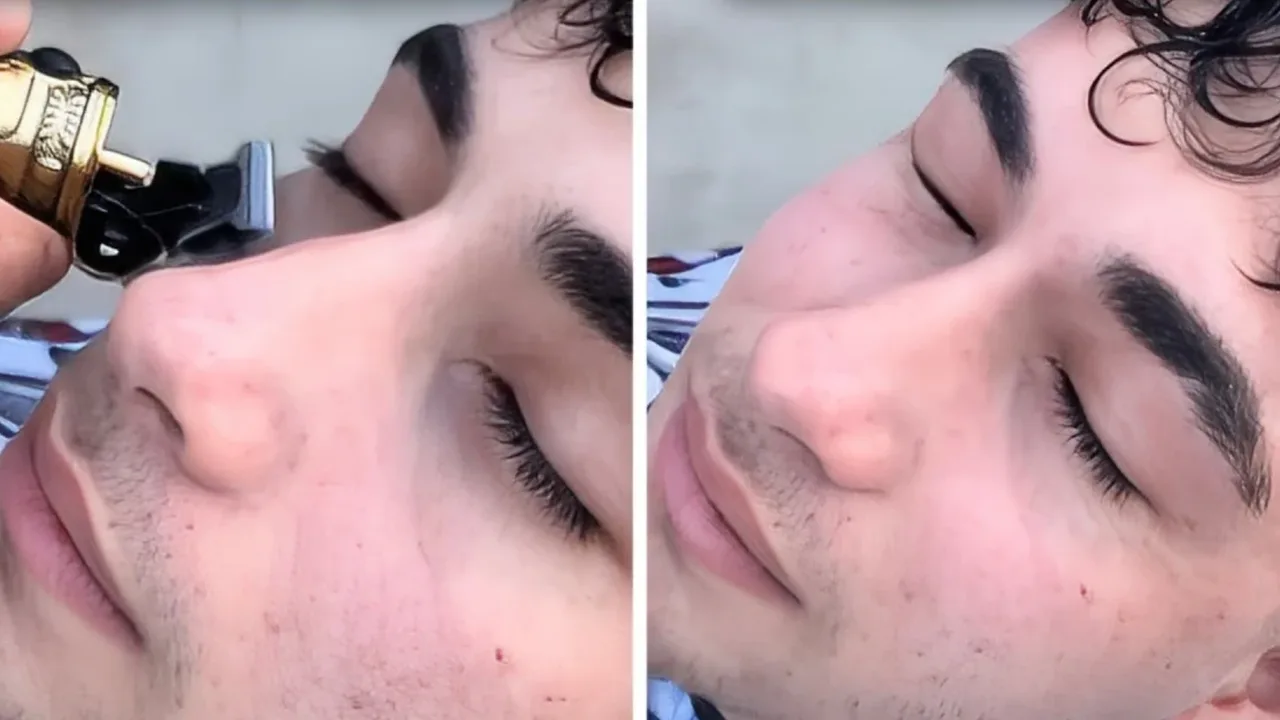 Young men are cutting their eyelashes for a "masculine look"