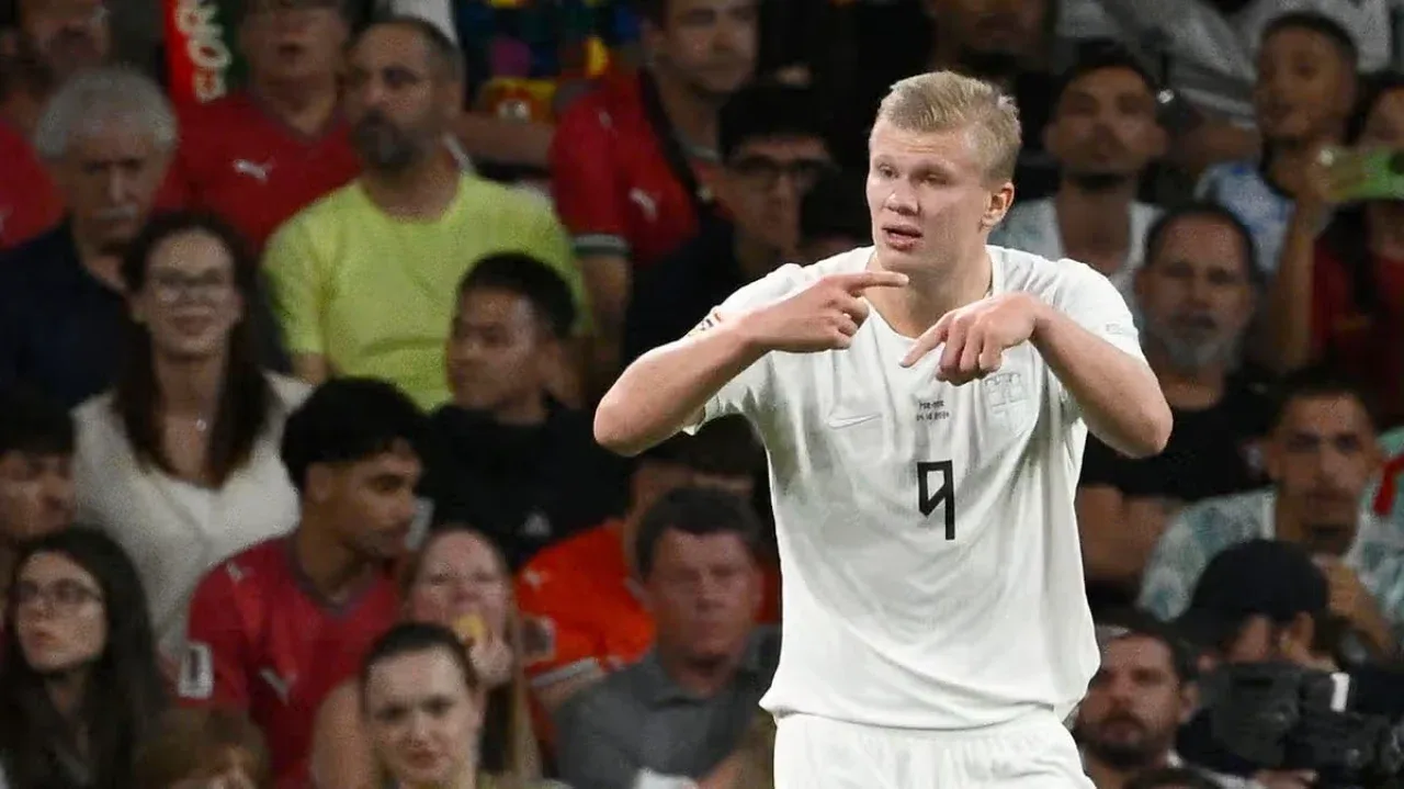 Sorge bei Manchester City: Erling Haaland verletzt sich im Spiel gegen Portugal
