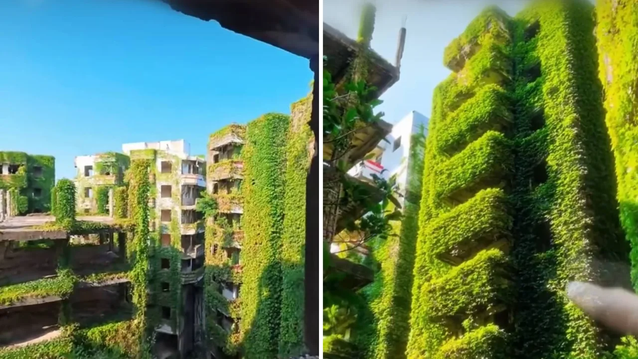 Ghost city in China: What secret does a city abandoned for 15 years hide?
