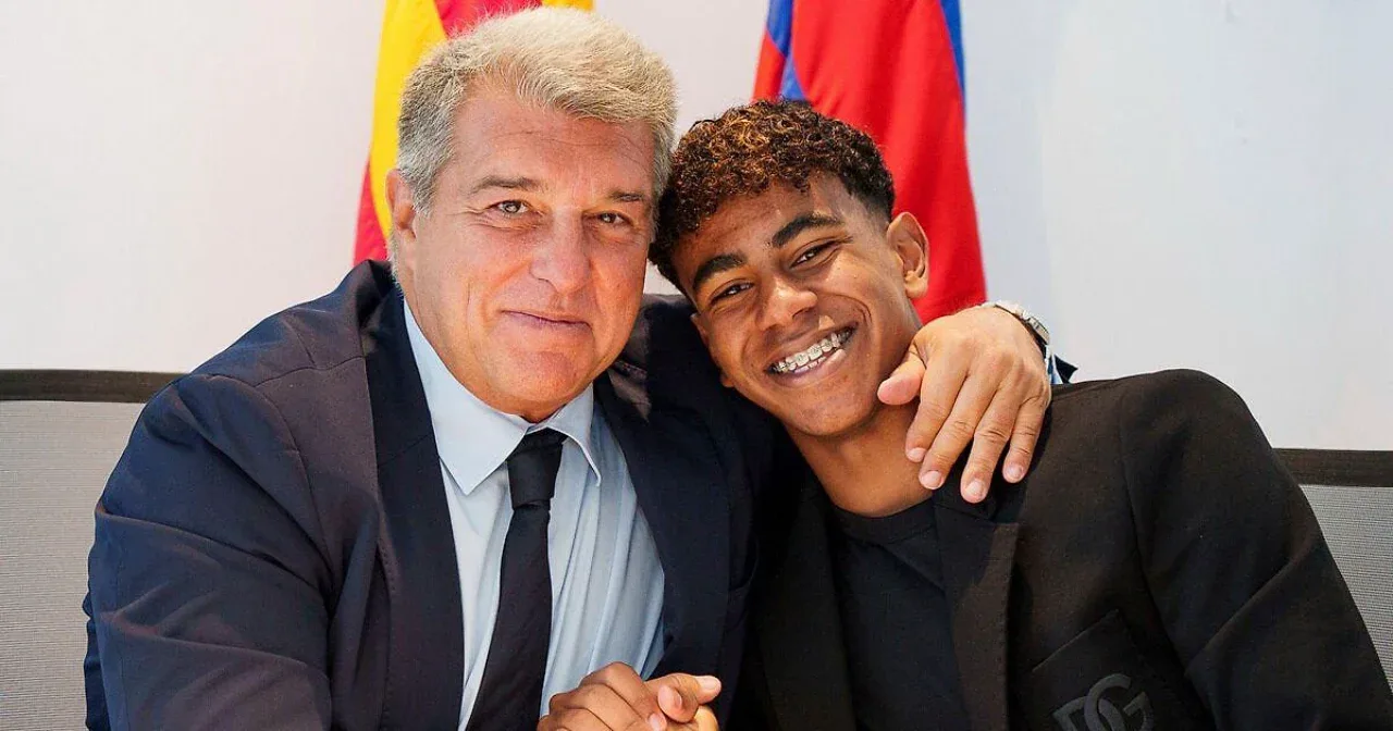 Laporta bezeichnet Lamine Yamal als Hauptanwärter auf den Ballon d'Or