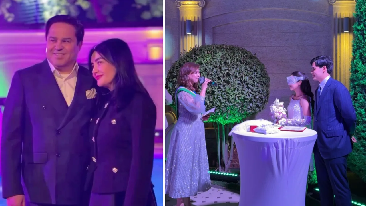 Wedding celebration at Rashid Khalikov's home (video)
