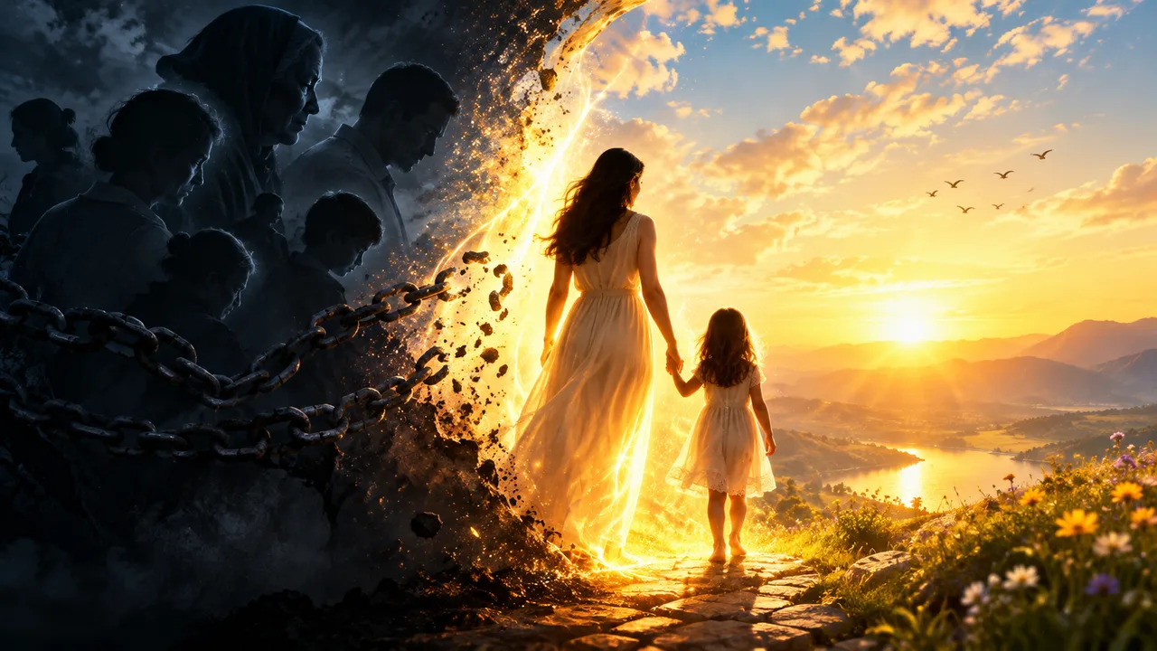 What needs to be done to stop the pain passed down from ancestors?