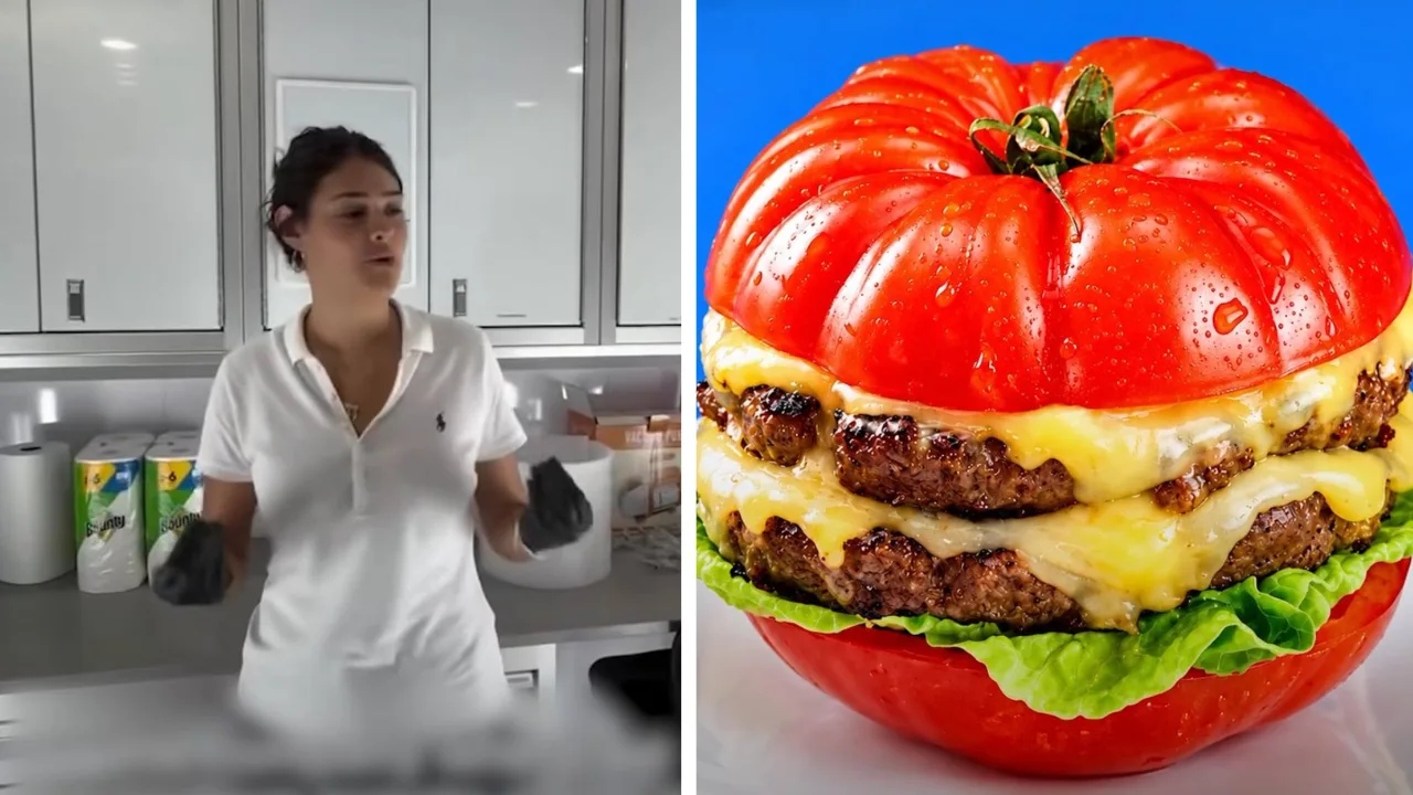 Ungewöhnliches Projekt einer amerikanischen Schülerin: Tomaten mit Burger-Geschmack