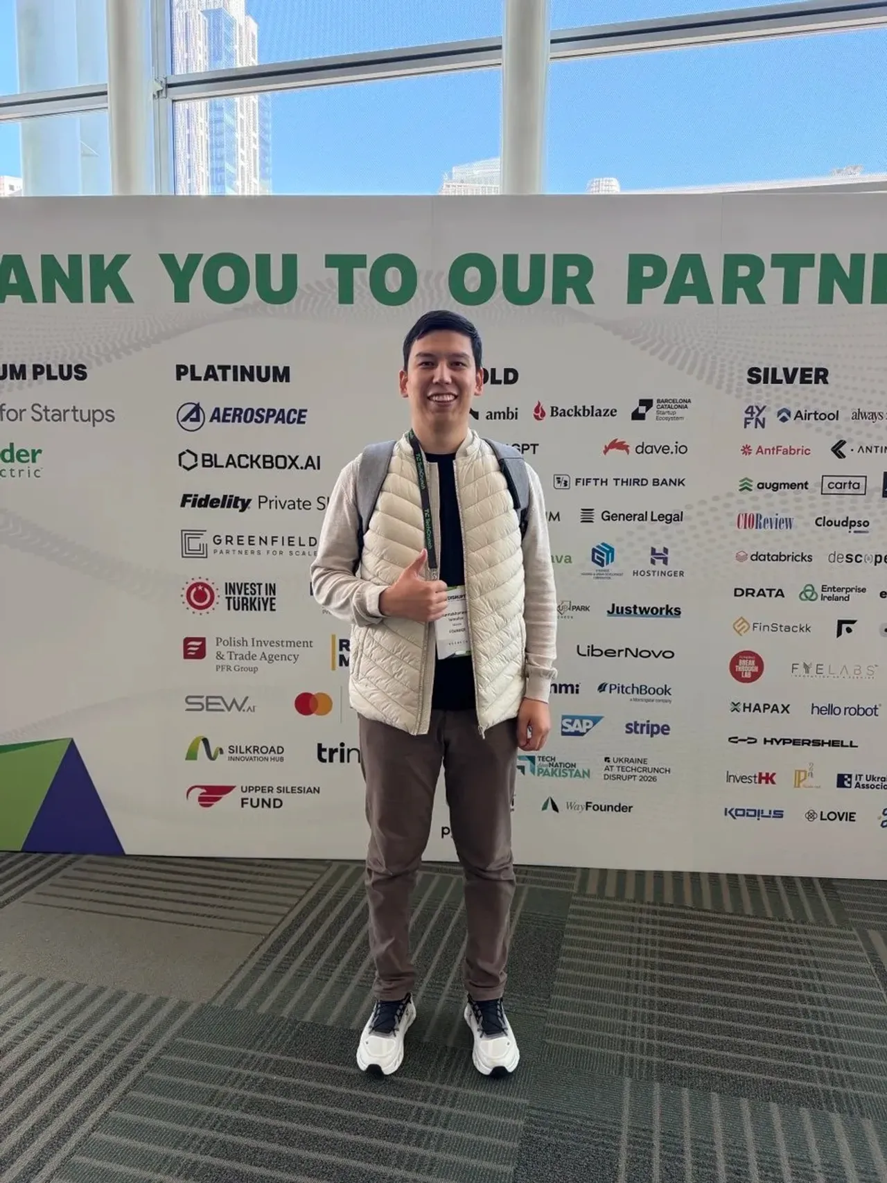 Нурмухаммад Исмоилов Сан-Францискодаги TechCrunch Disrupt 2026 тадбирида