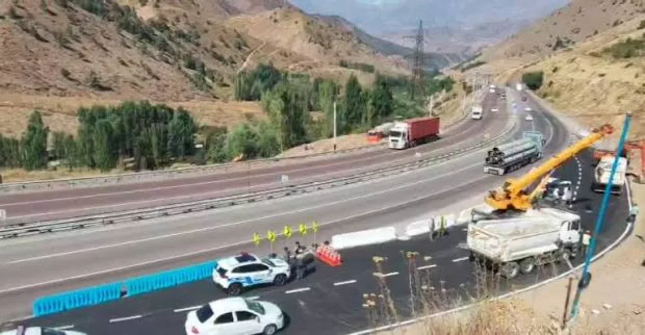 Attention drivers: Traffic on the Tashkent – Valley route closed for 3 days