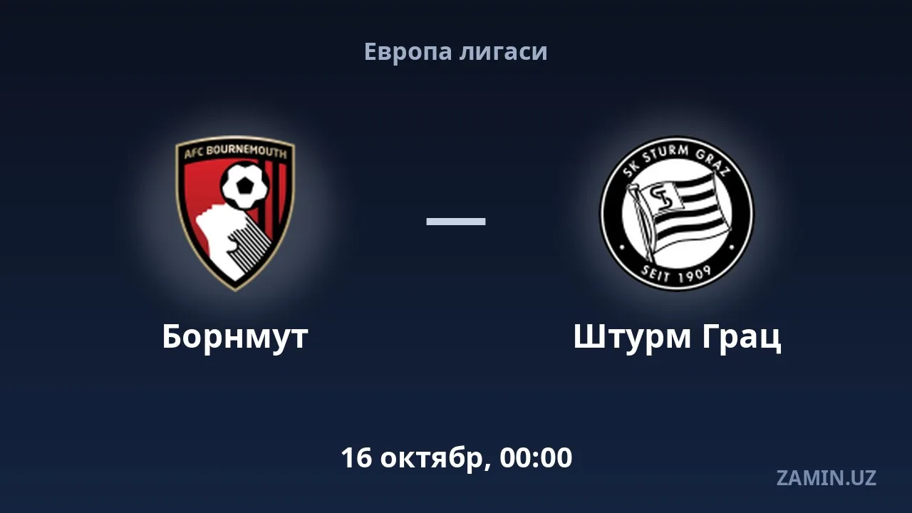 Bournemouth - Sturm Graz : compositions et direct commenté