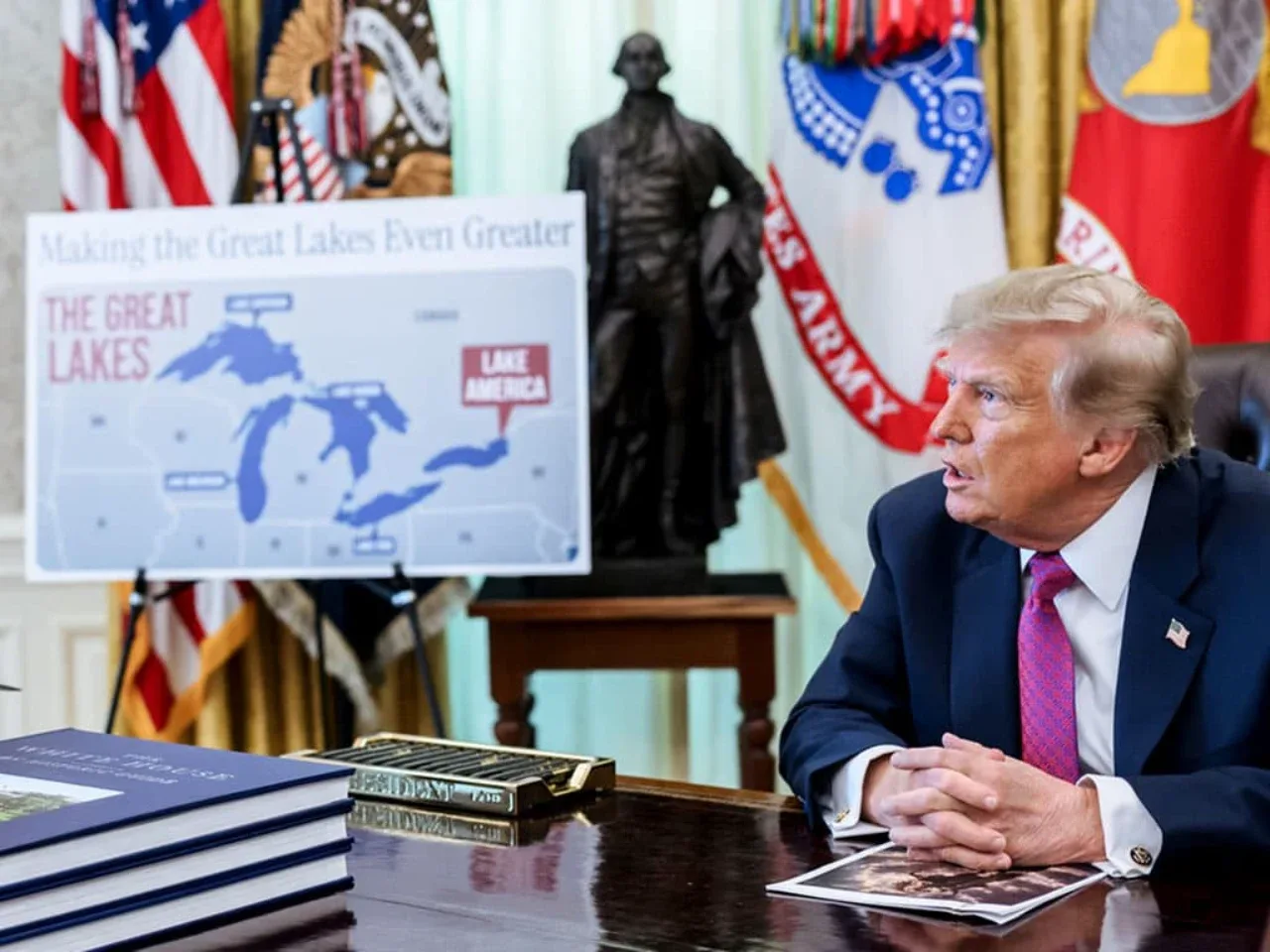 Трамп океан номини ҳам ўзгартирмоқчи: «Трамп океани» пайдо бўладими?